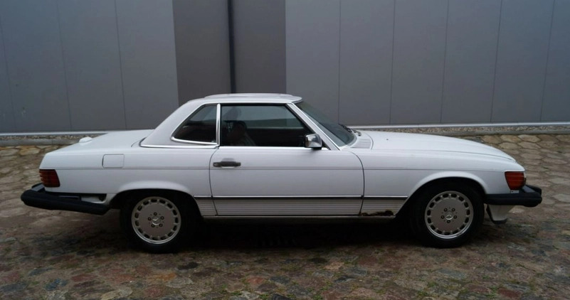 Mercedes-Benz SL cena 42900 przebieg: 149928, rok produkcji 1988 z Janikowo małe 781